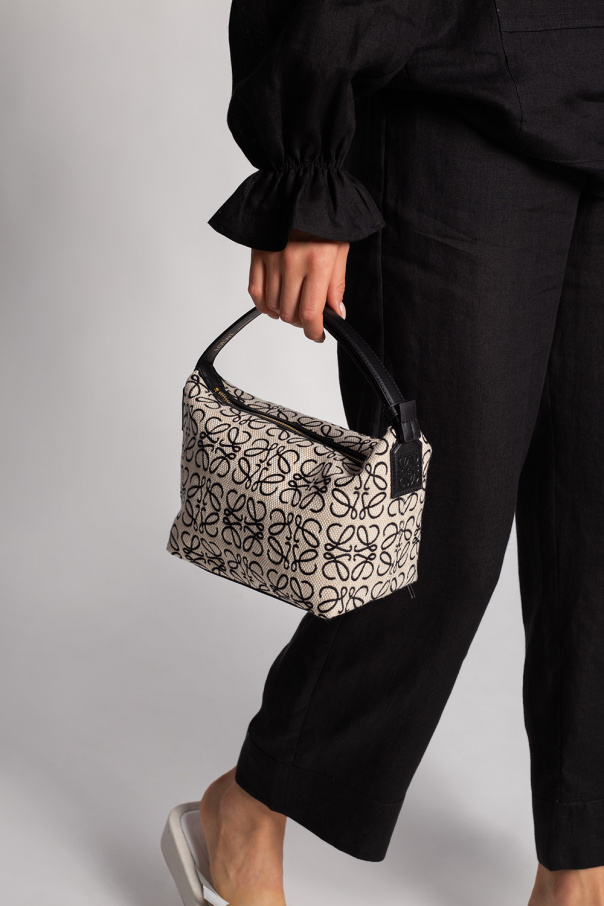LOEWE（ロエベ）☆Small Cubi bag☆ホワイト系 Small Cubi crossbody bag in supple smooth calfskin and